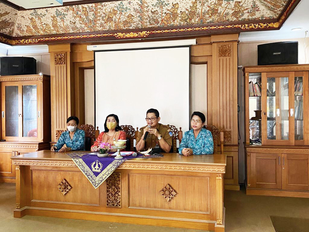 Sosialisasi Kader Posyandu Balita dan Sosialisasi Stunting TP PKK Kab. Badung di Kecamatan Kuta Utara
